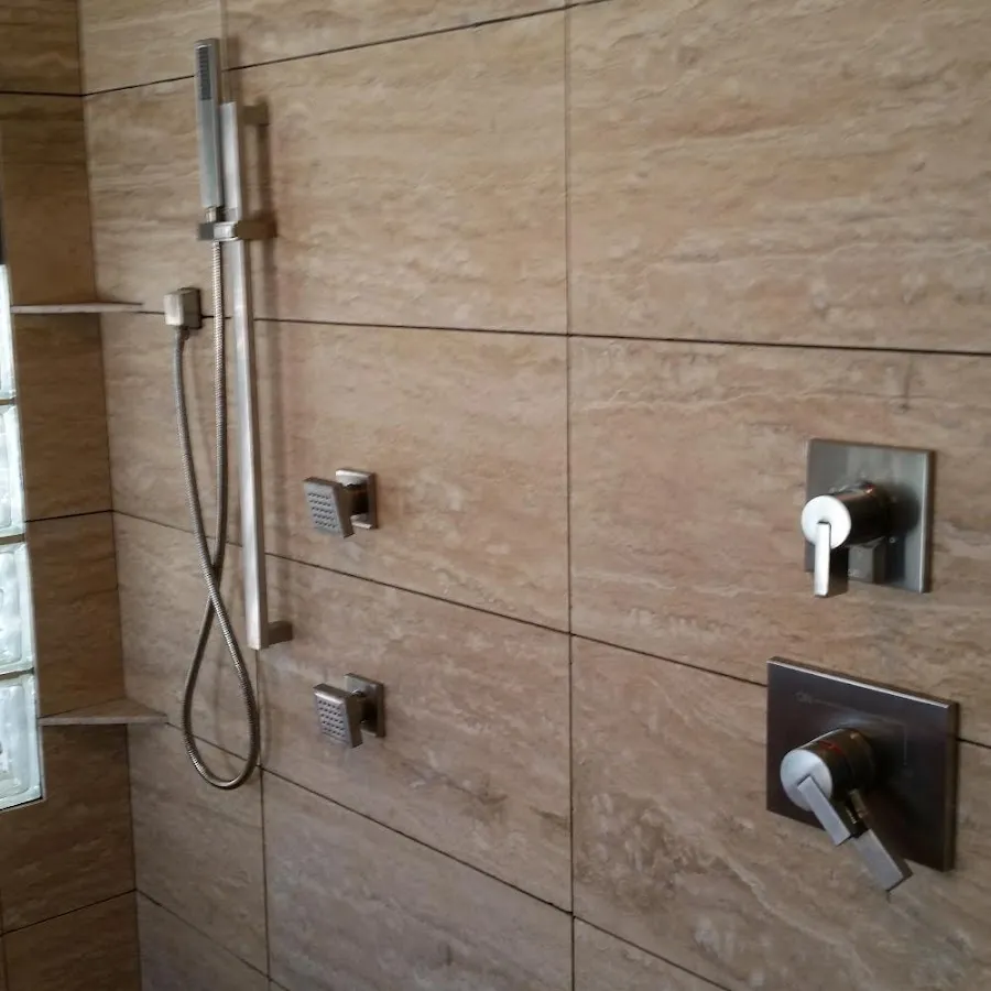 Shower fixture installation for Water Heater Replacement in Sulphur Springs